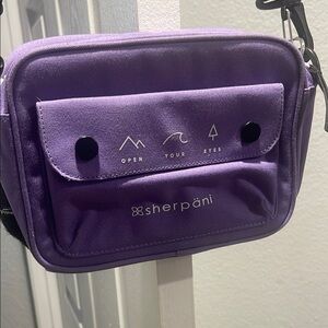 Sherpani Purple Crossbody Bag